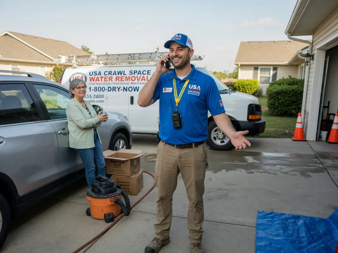 Crawl Space Water Removal Kings Mills, OH FAQs